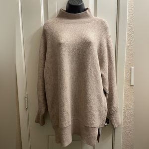 Magaschoni Mock Turtle Neck Sweater